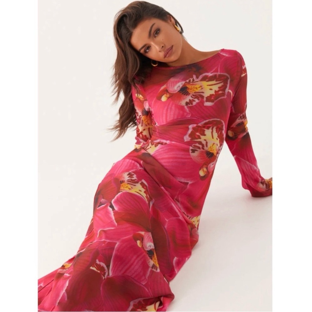 Peppermayo Floral Long Sleeve Maxi Dress - Picture 10 of 15